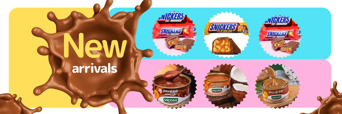 New Arrivals at Gofoodly: Brazilian Snickers and Viçosa's Irresistible Doce de Leite!