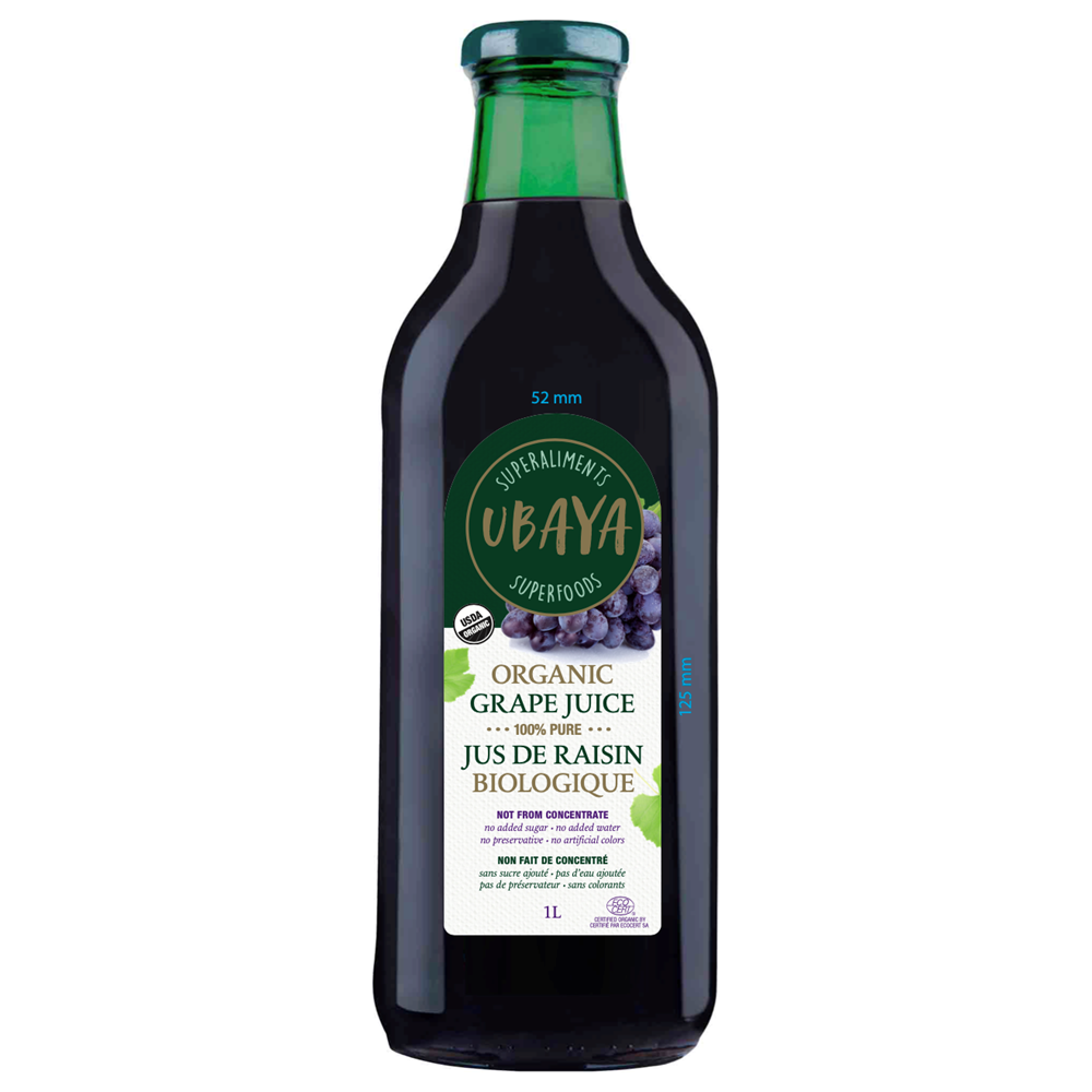 Ubaya Organic Grape Juice 1L