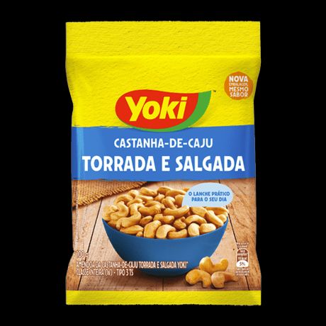 Yoki Roasted and Salted Cashew Nut 100g