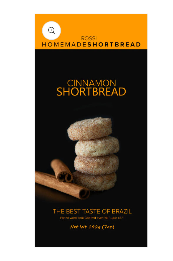 Rossi Shortbread Cinnamon 192g