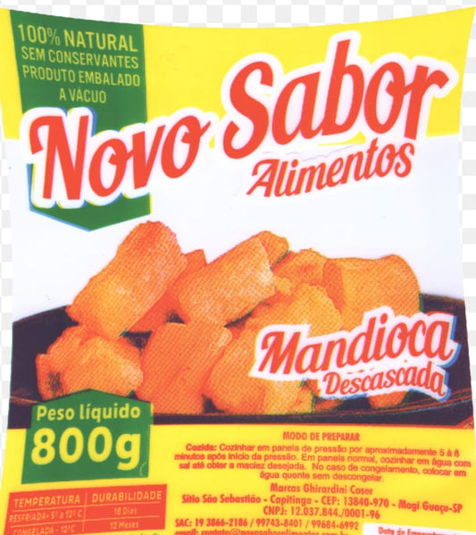 Frozen Yellow Cassava 800g