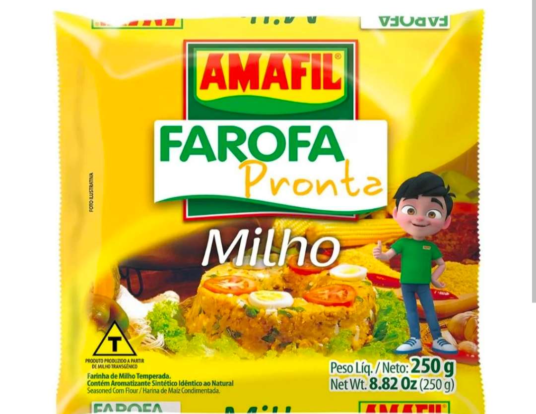 Farofa de maïs Amafil 250g