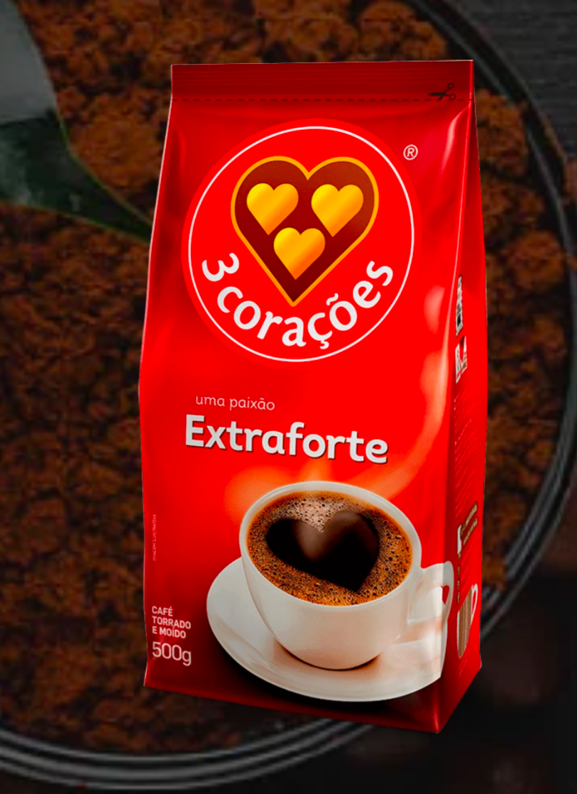3Coracoes Extra-Strong Coffee 500g