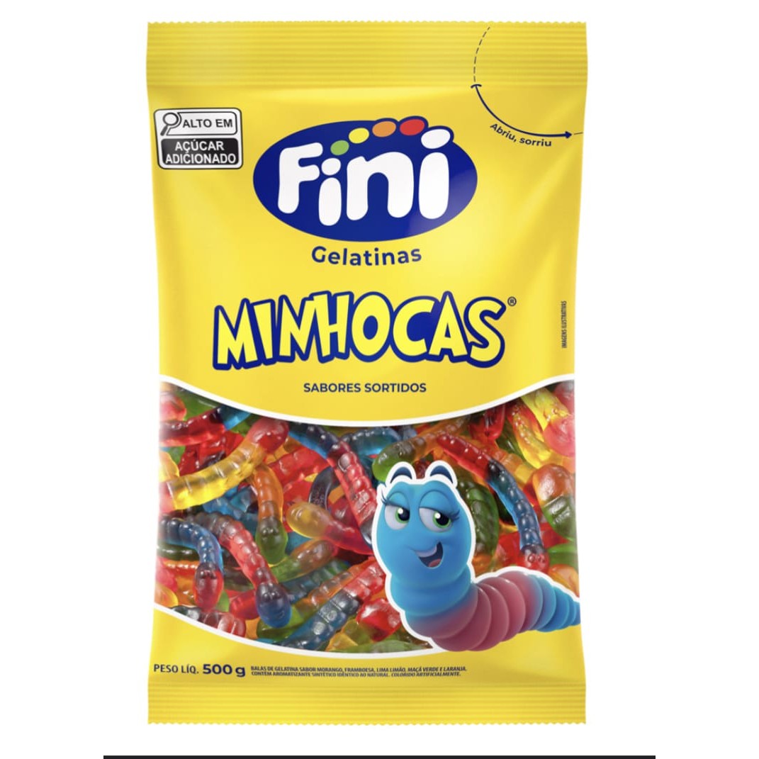 Fini Gomas de Minhoca 100g