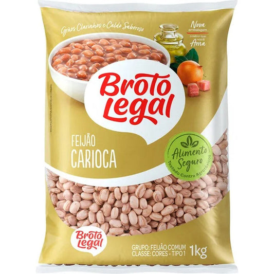 Broto Legal Carioca Beans 1kg - Gofoodly
