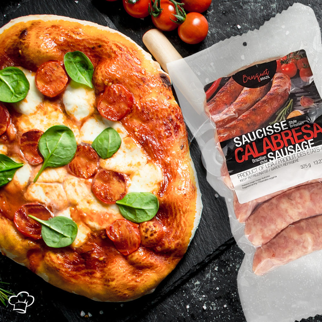 Banquet Gourmet Smoked Calabresa Sausage Pack 375g