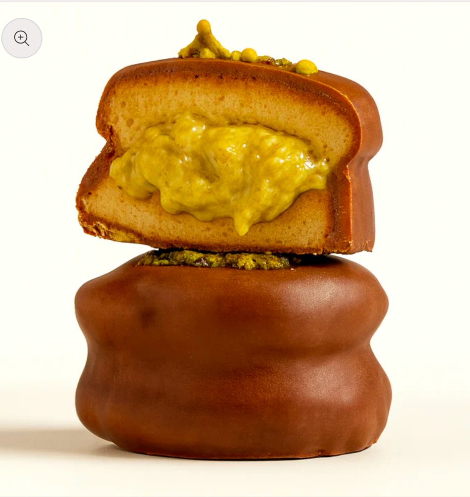 Rossi Short Bread Dubai Pistachio Milk Chocolate 100g