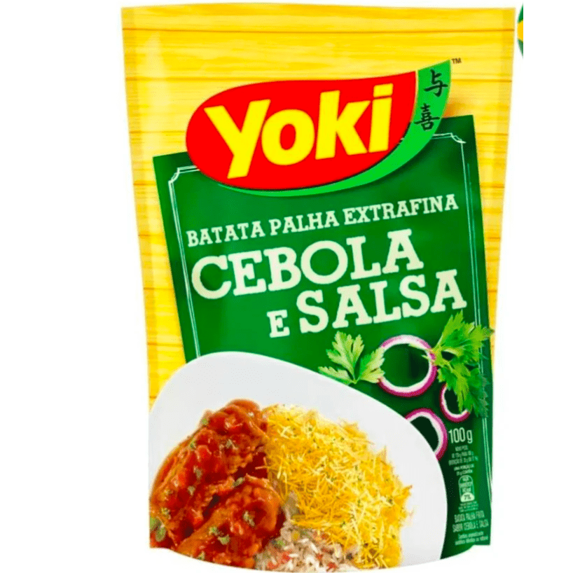 Yoki Extra Fino Batata Palitos Salsa Cebola 100g