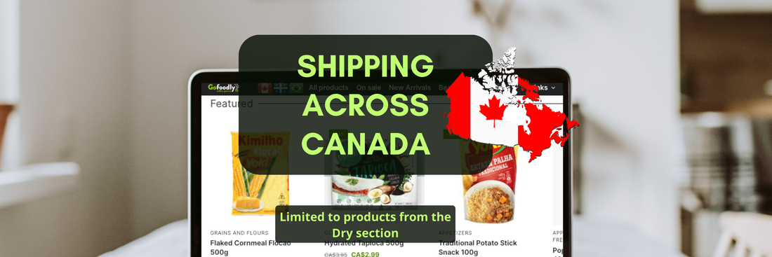 Gofoodly Now Ships Brazilian Food Across Canada!