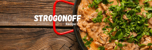 Brazilian Strogonoff Recipe With  Batata Palha