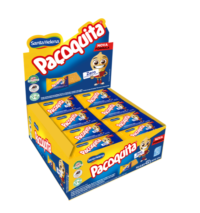 Paçoquita Zero Added Sugar – 432g