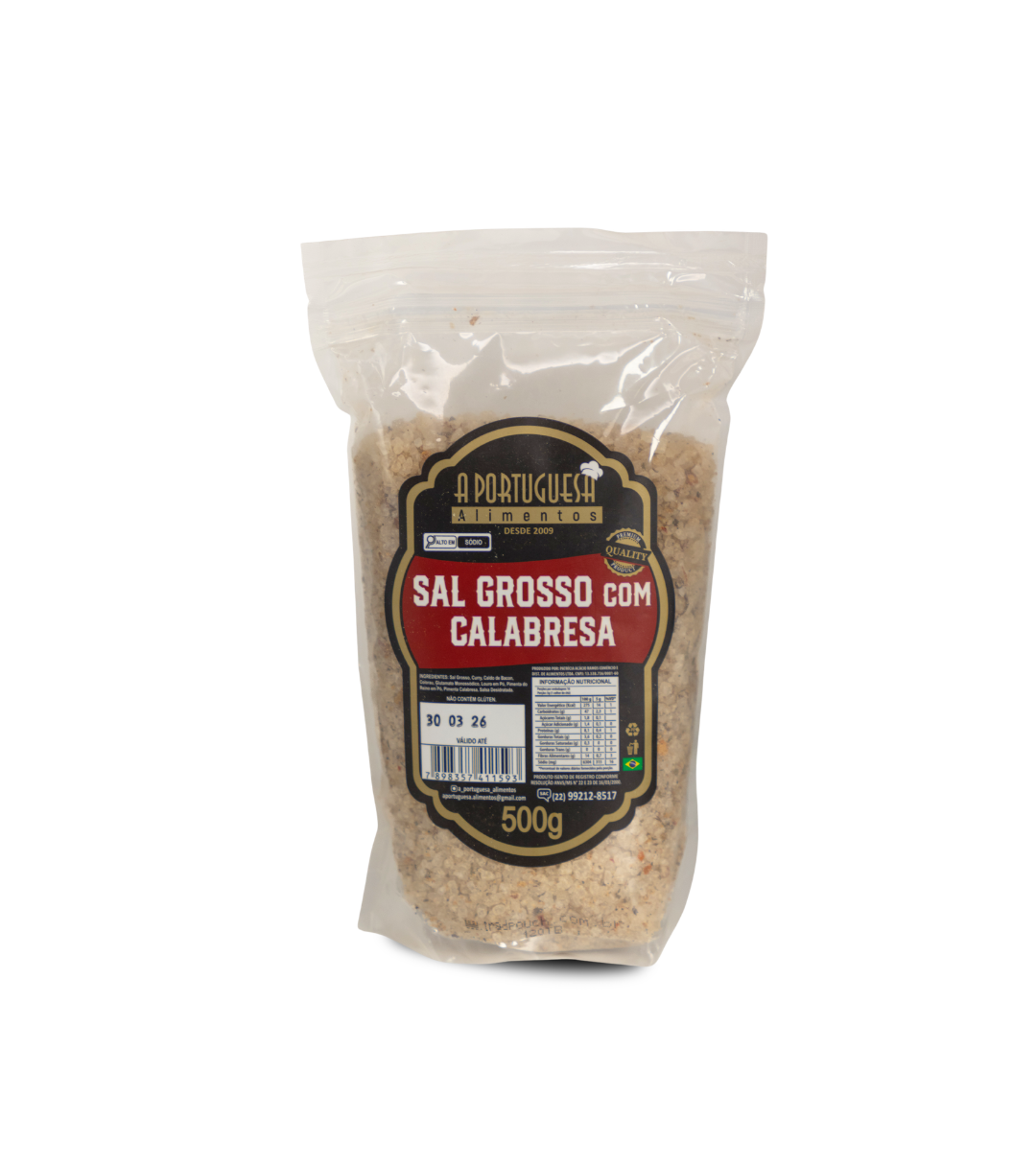 Barbecue au sel assaisonné Aportuguesa avec saucisse 500g