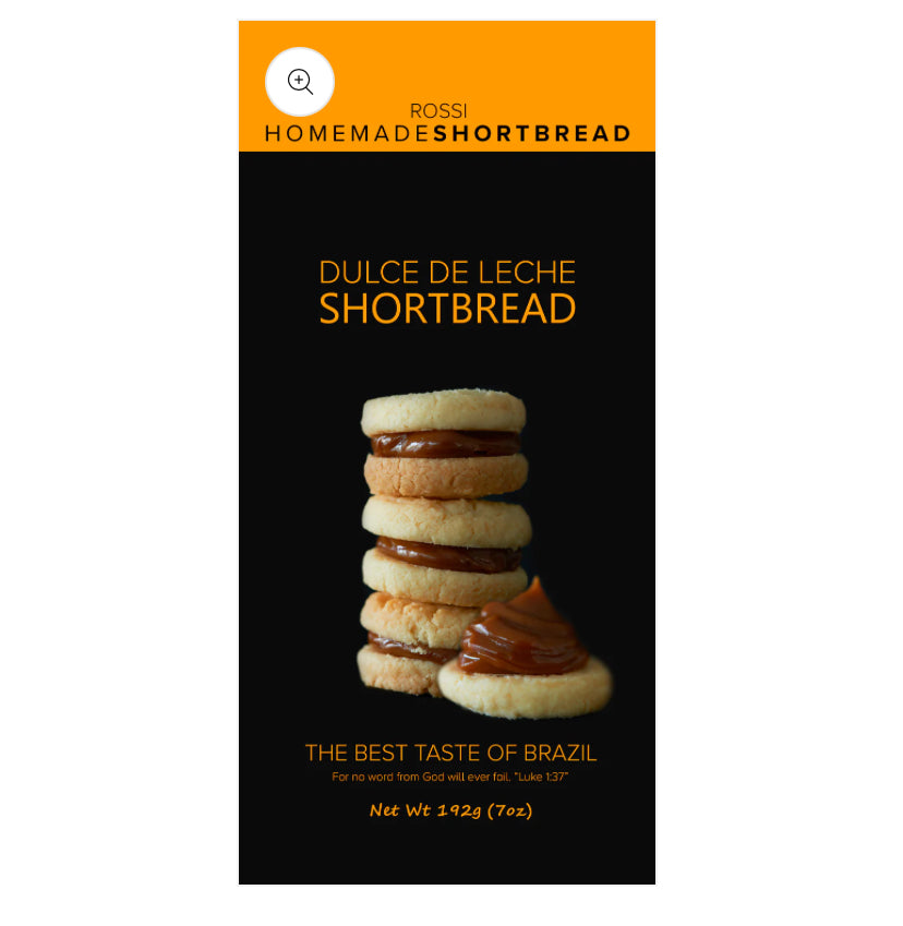 Rossi Shortbread Dulce de Leche 192g