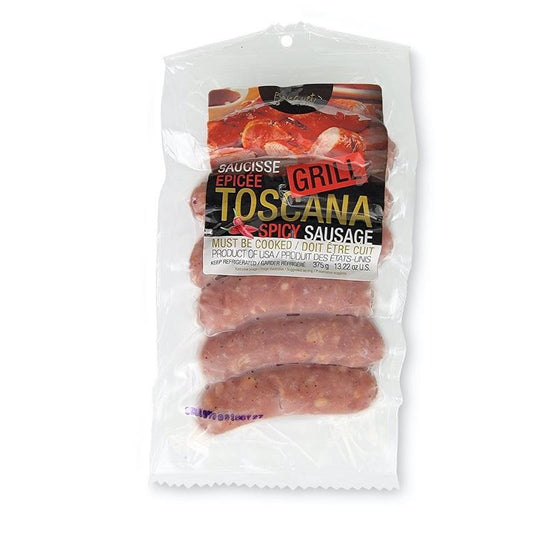 Banquet Gourmet Toscana Grill Hot Spicy Sausage Pack 375g