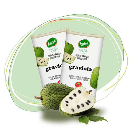 Frutaê Graviola (Soursop) Frozen Pulp 400g (4x100g)