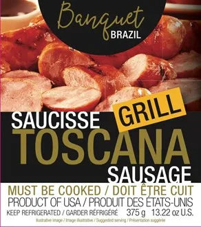 Paquet de saucisses grillées Banquet Gourmet Toscana 375 g