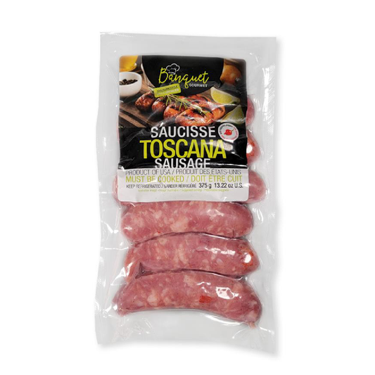 Banquet Gourmet Toscana avec Saucisse au Poivre Biquinho Pack 375g