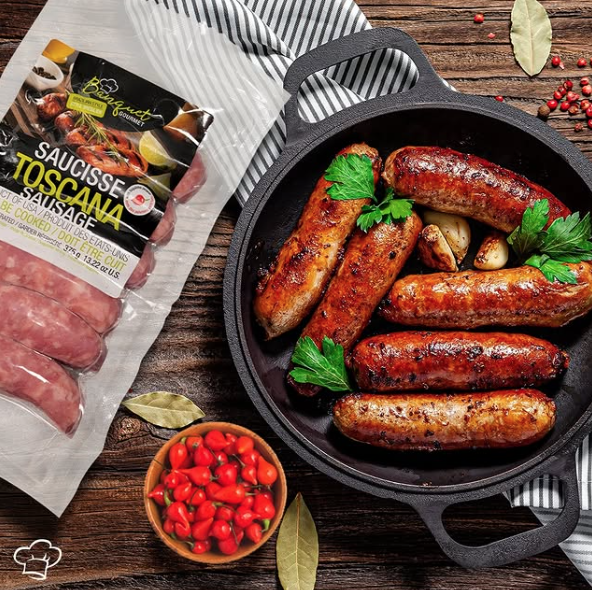 Banquet Gourmet Toscana avec Saucisse au Poivre Biquinho Pack 375g