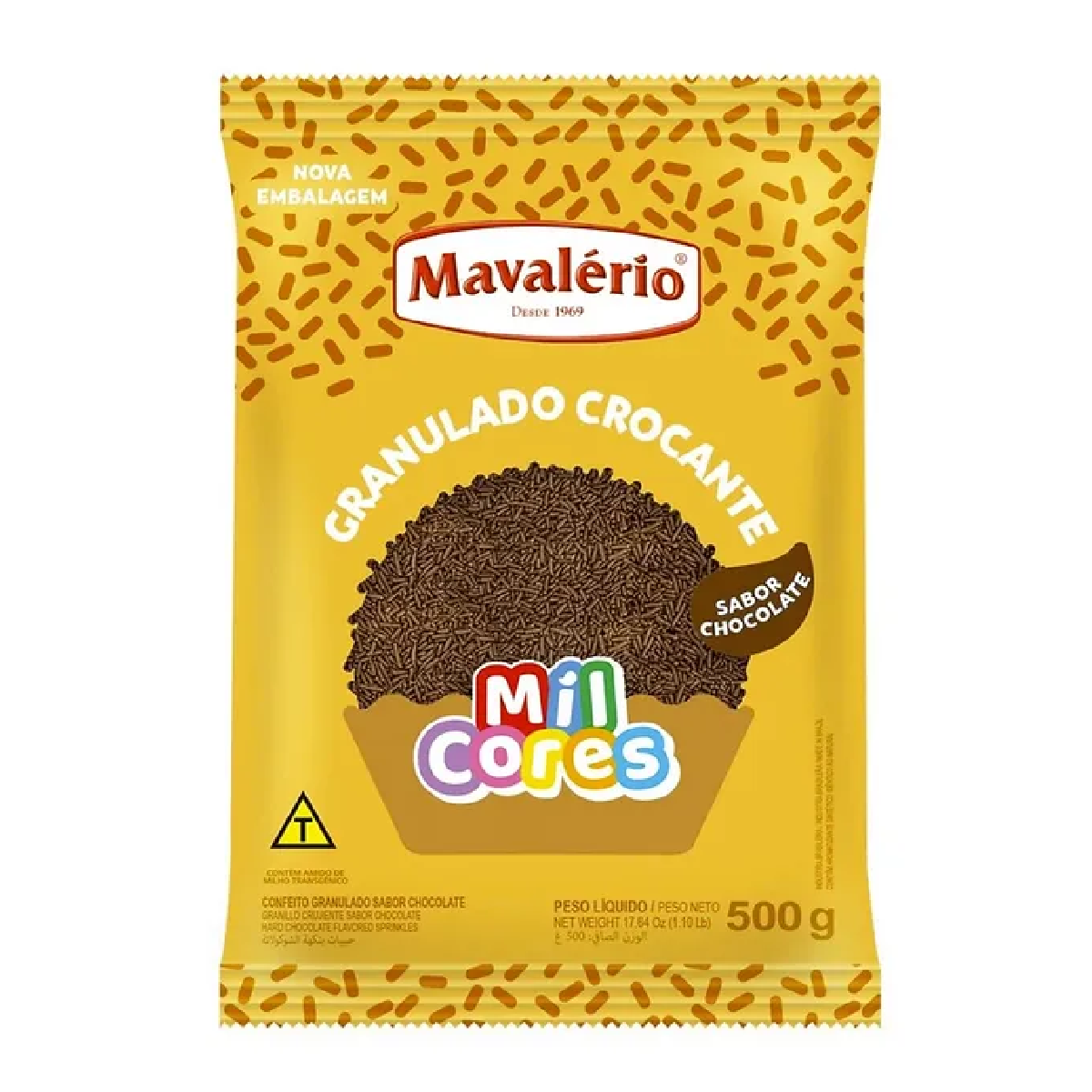 Mavalerio Crunchy Chocolate Sprinkles 500G