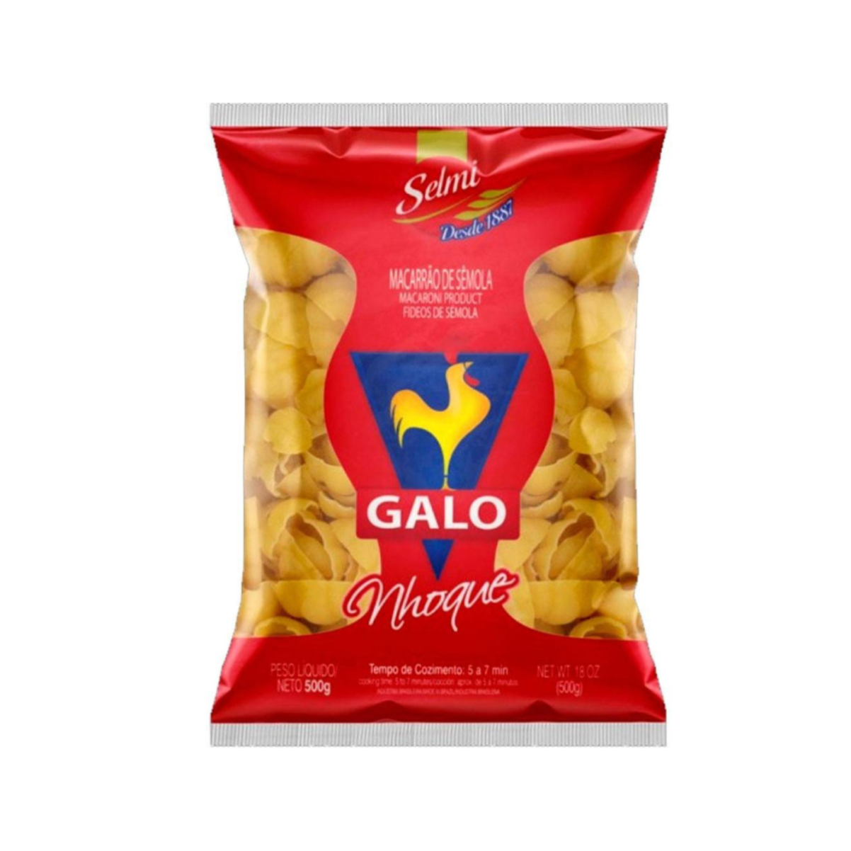 Pasta Galo Semolina Nhoque 500g