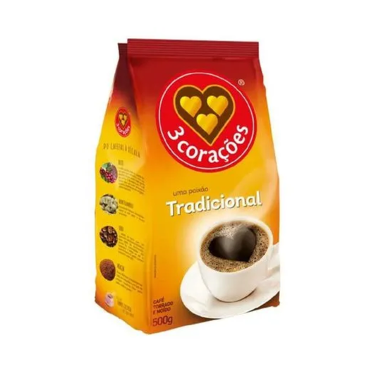 3Coracoes Traditional Coffee 500g