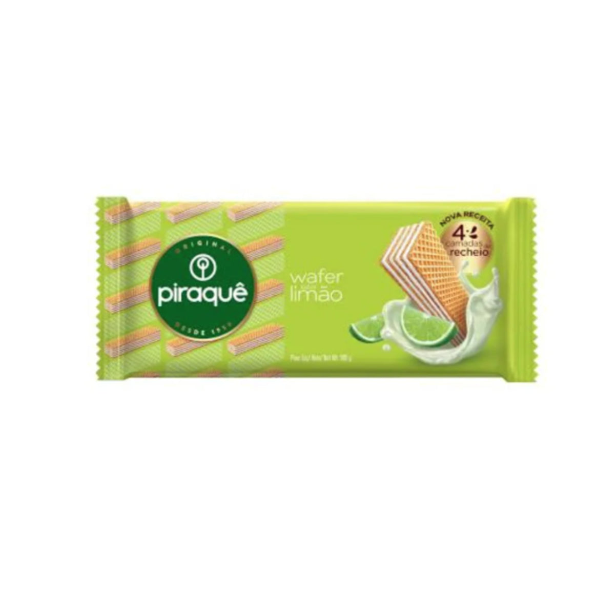 Piraque Wafer Lime 100g