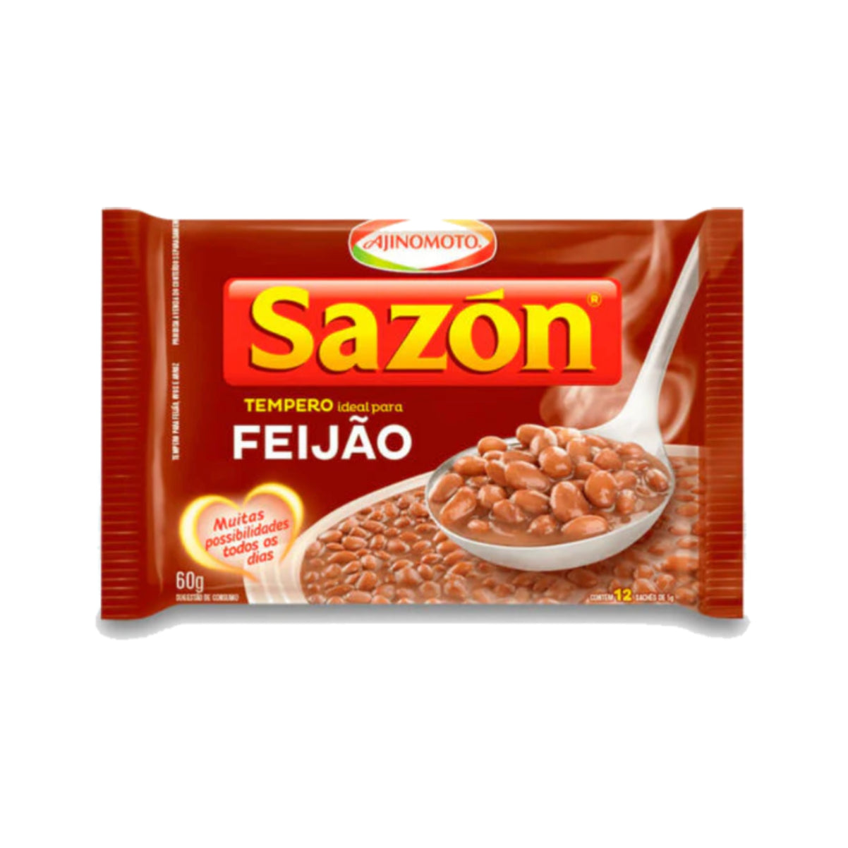 Sazon Brasil Feijão Marrom 60g