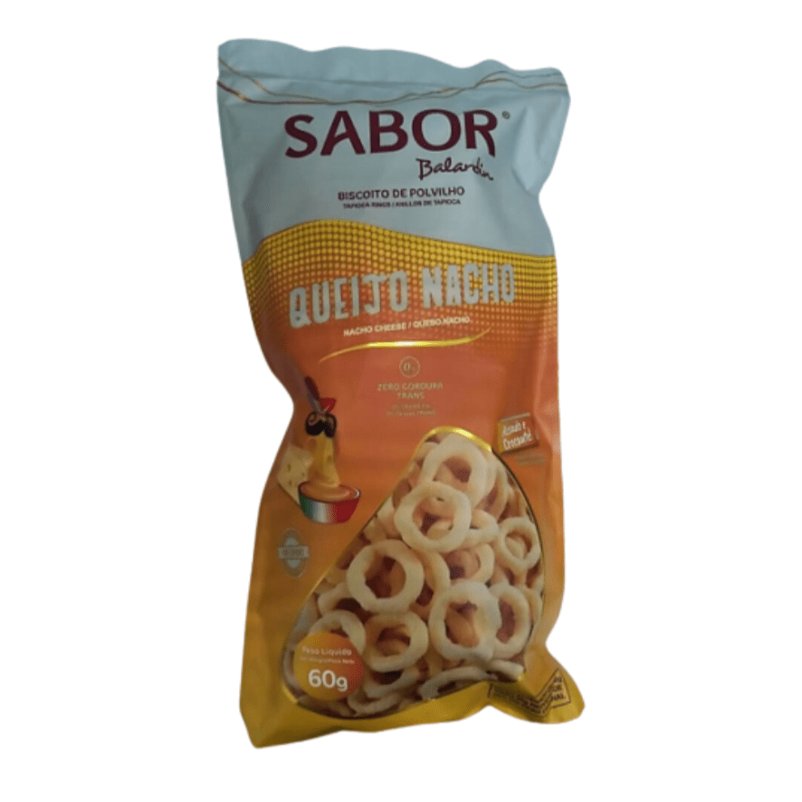 Biscuits au fromage nacho Sabor à la fécule de manioc 60 g