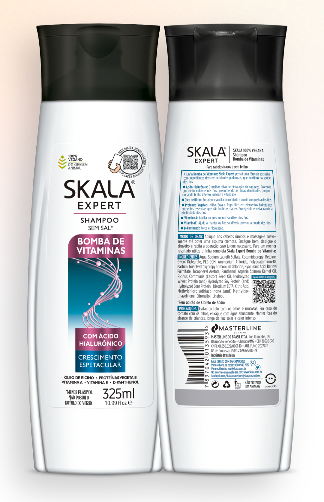 Skala SOS Vitamin Pump Shampoo 325 ml