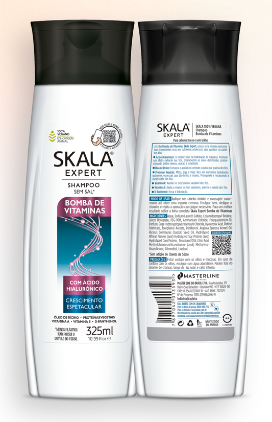 Skala Shampoo Bomba de Vitaminas SOS 325 ml