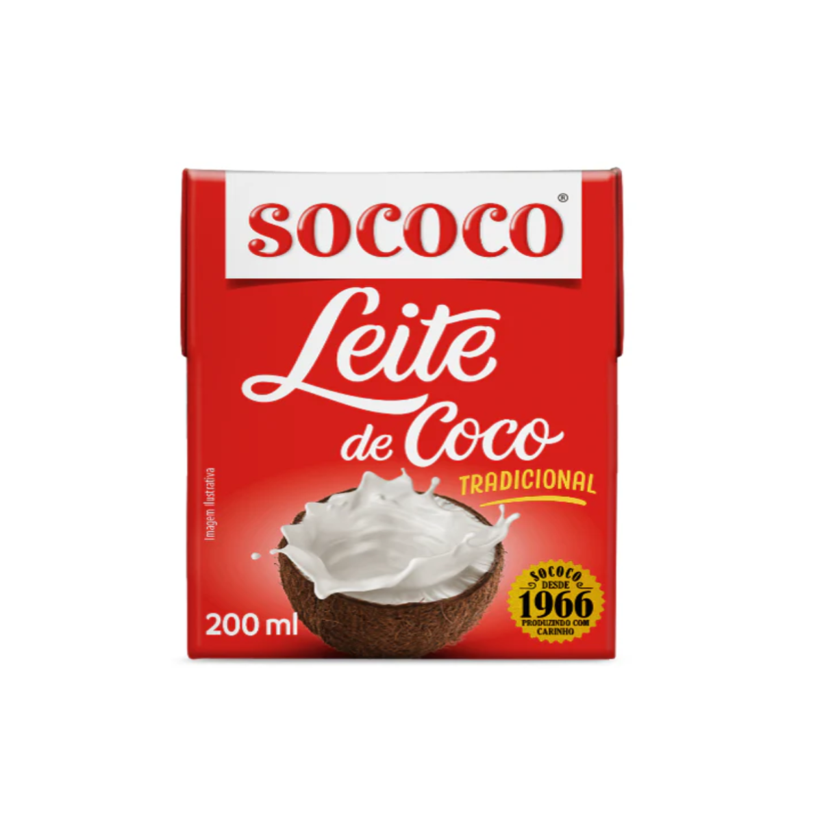 Leite de coco 200ml