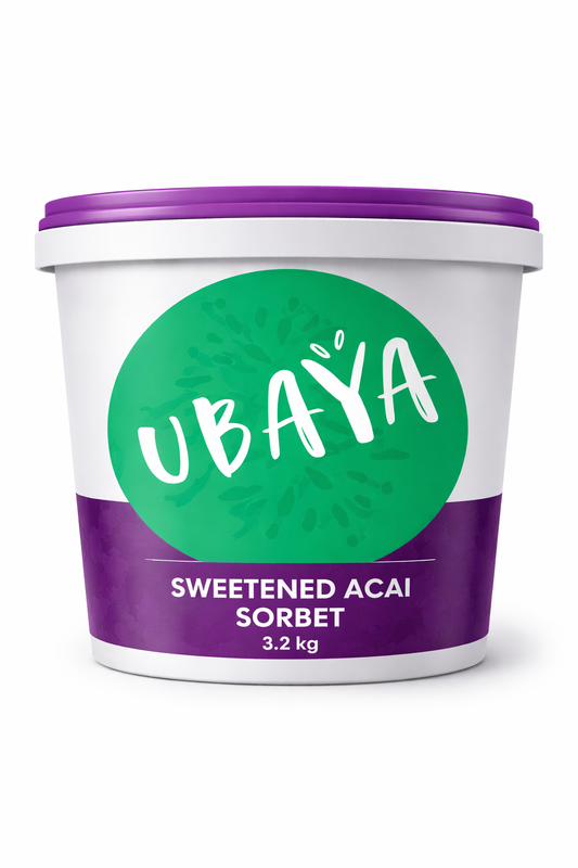 Ubaya Sweetened Acai Sorbet 3.2 kg