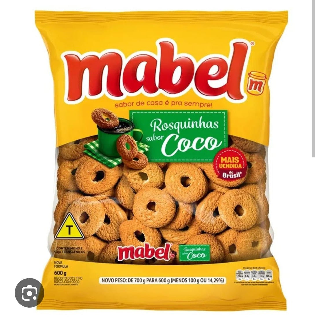 Beignet à la noix de coco Mabel 350g