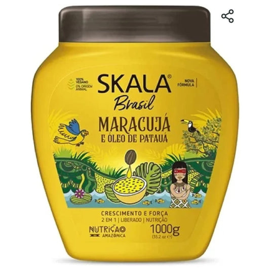 Skala Maracujá e Óleo de Patauá 100g