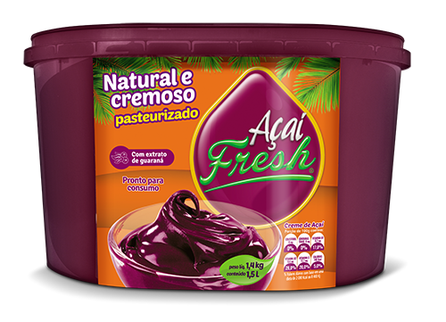 Açaí Fresh Natural Creamy Açaí with Guaraná – 1.5 L