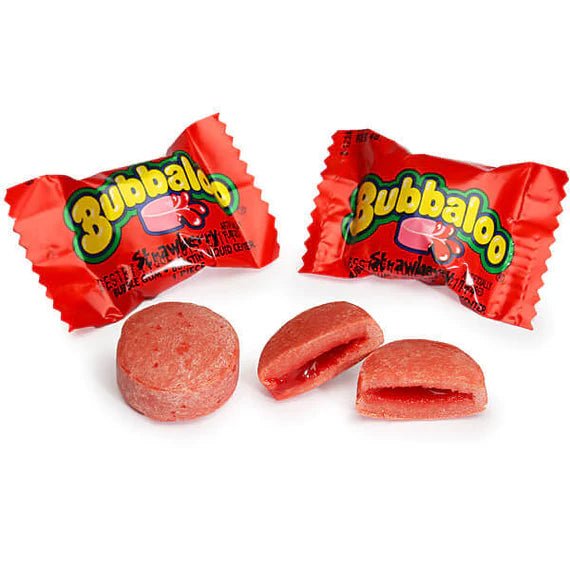 Adams Bubbaloo Strawberry 5g/unit - Gofoodly