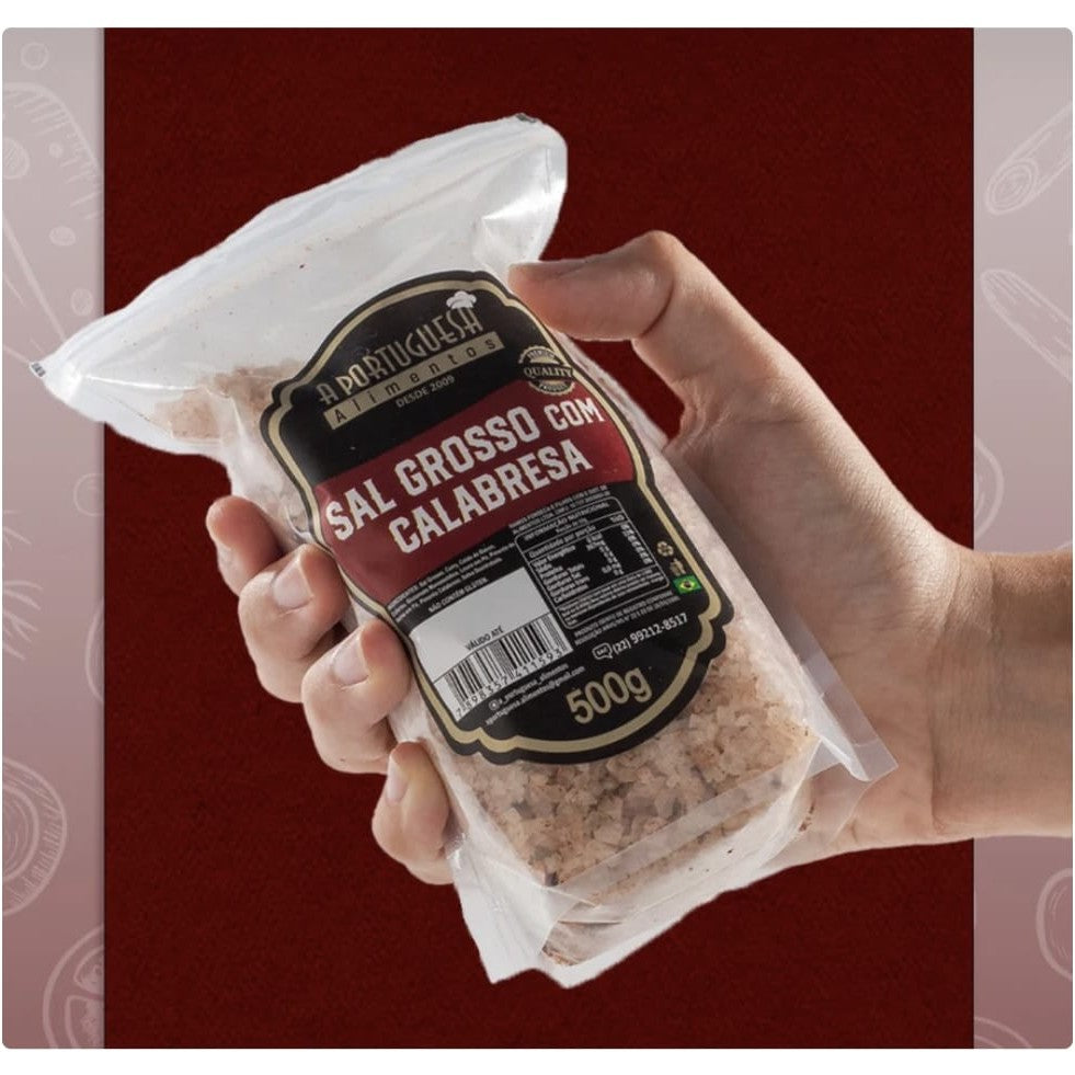 Aportuguesa Seasoned Salt Barbecue With Sausage 500g - Gofoodly