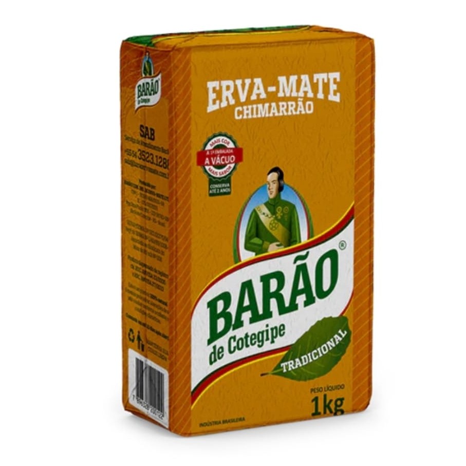 Barao Erva Matte 1 kg - Gofoodly