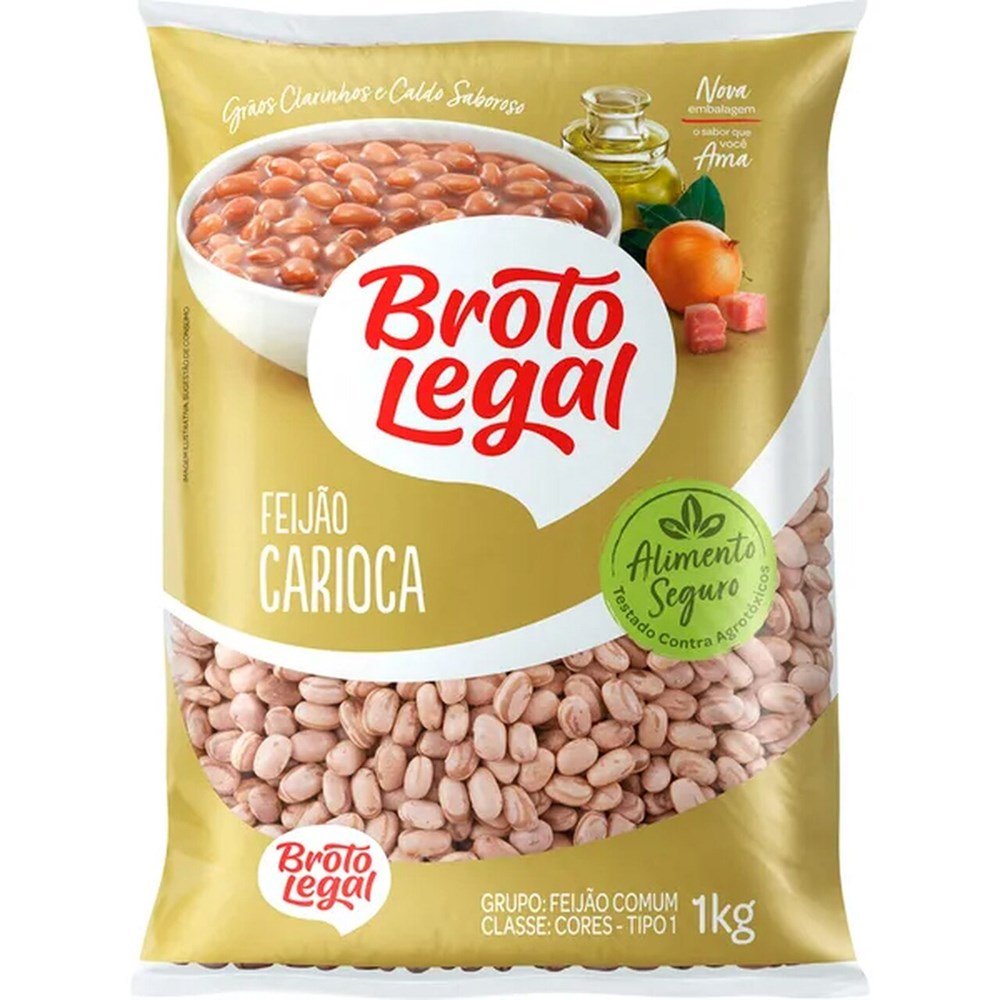 Broto Legal Carioca Beans 1kg - Gofoodly