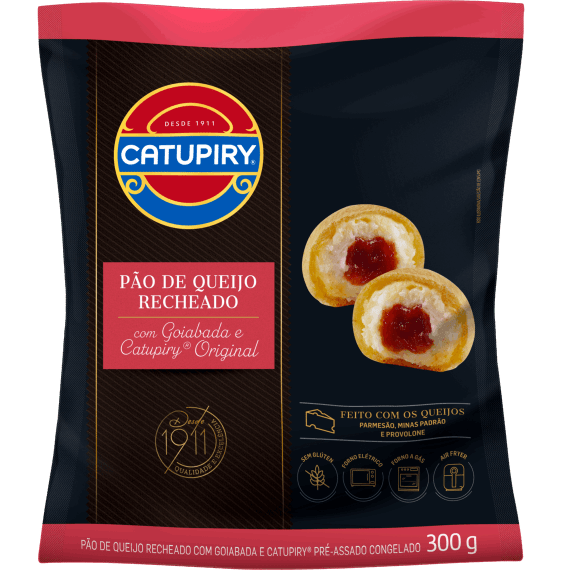 Catupiry Cheese Bread with Guava Paste Filling 300g - Gofoodly