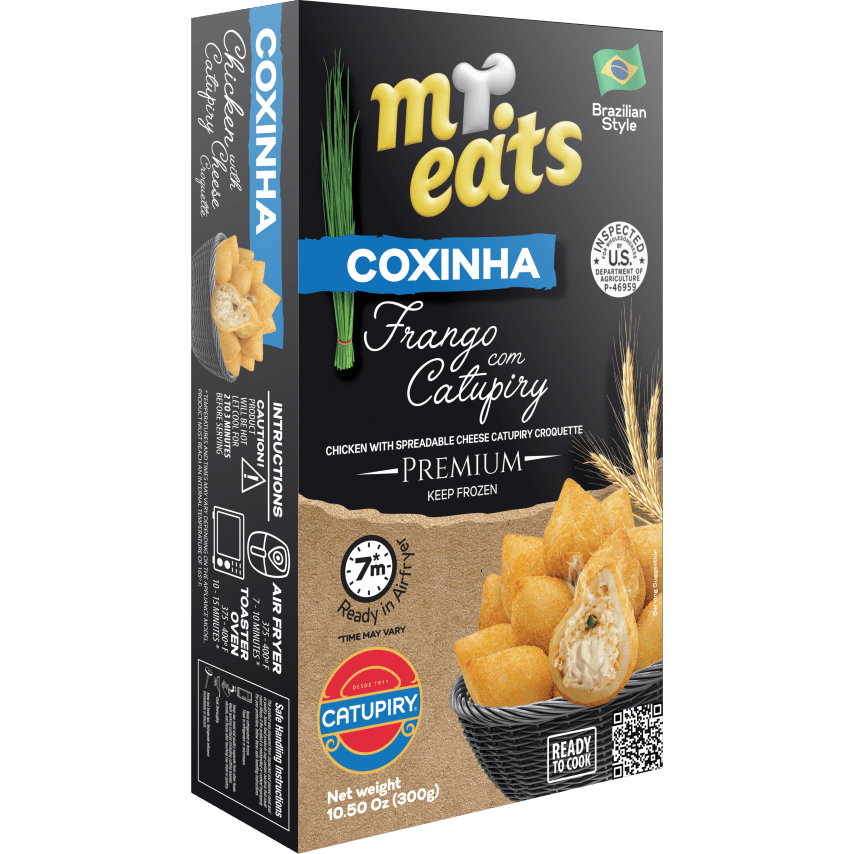 Mr. Eats Chicken and Catupiry Soft Cheese Croquette 454g