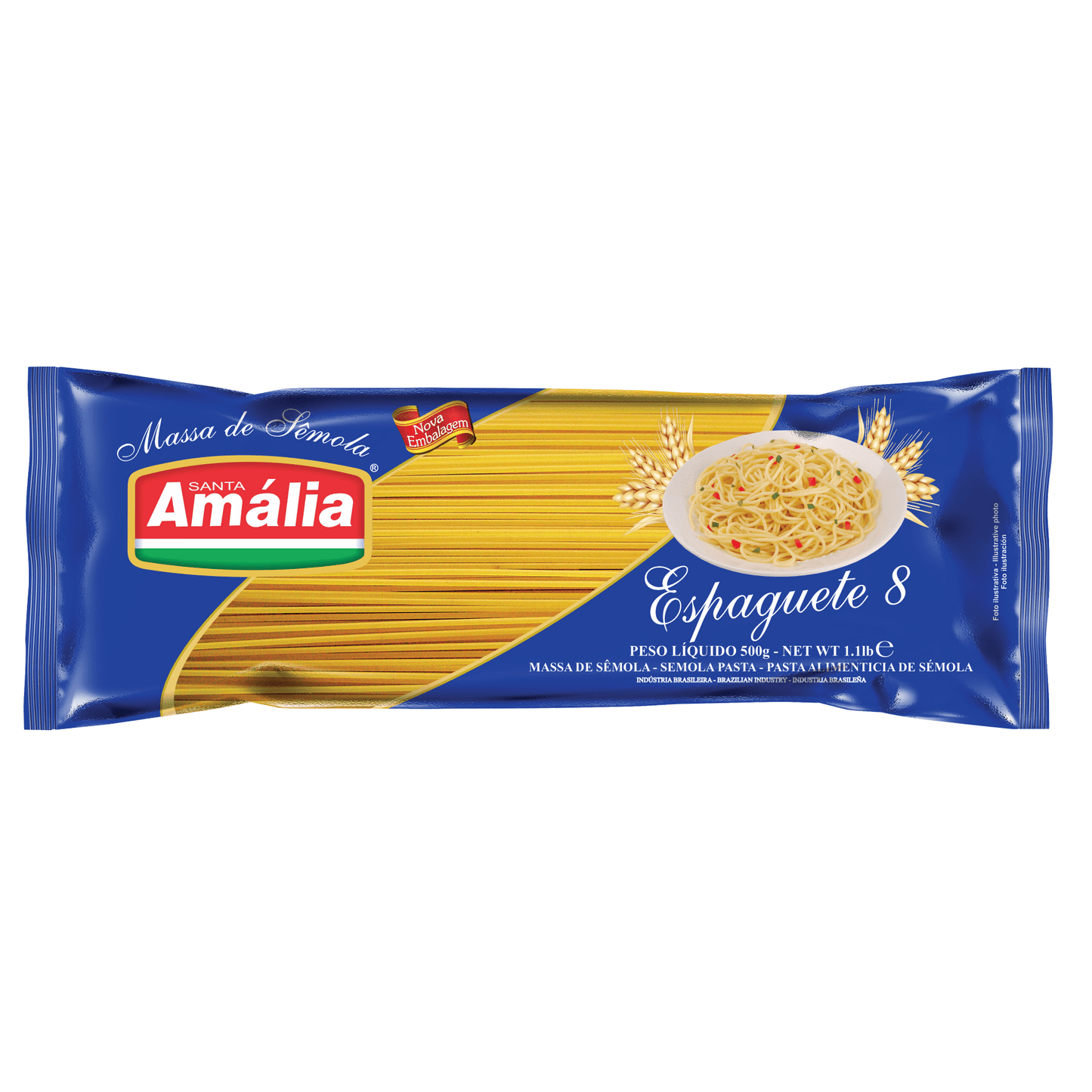 Pâtes Spaguetti aux œufs (numéro 8) 500g