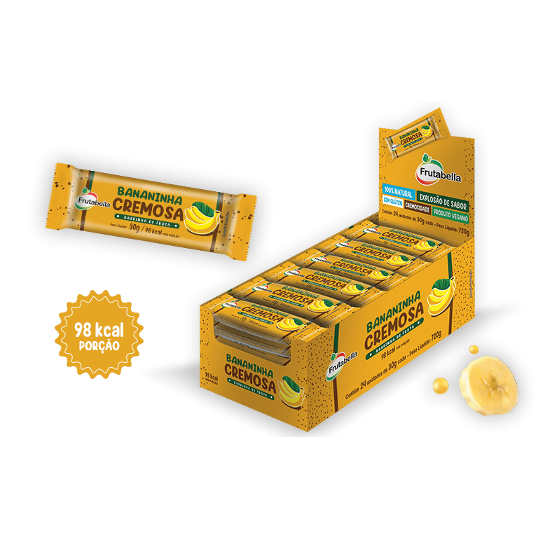 Frutabela Banana Bar 30g - Gofoodly