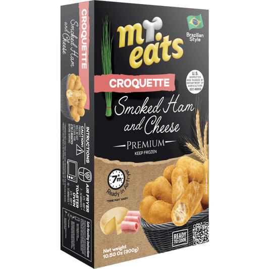 Croquete de Presunto e Queijo Defumado Mr. Eats 300g