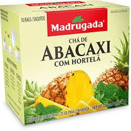 Chá de Abacaxi com Hortelã