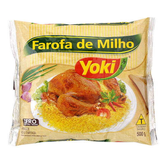 Farofa de Milho Temperada 500g