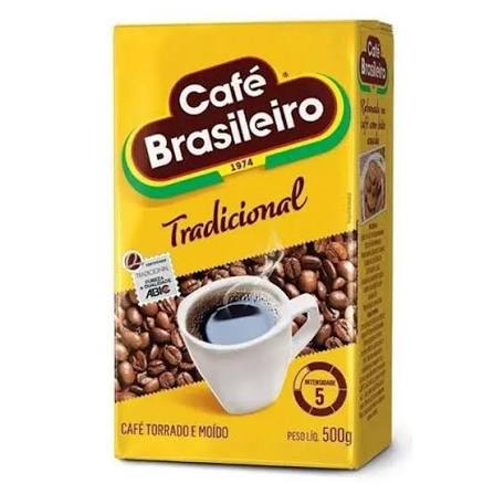 Café Brasileiro Tradicional Ground Coffee – 500g