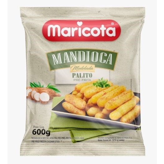 Palito de Mandioca Congelada Maricota 600g