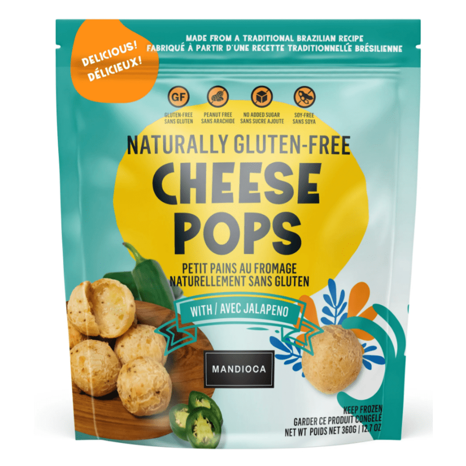 Mandioca Cheese Pops Jalapeno 360g - Gofoodly