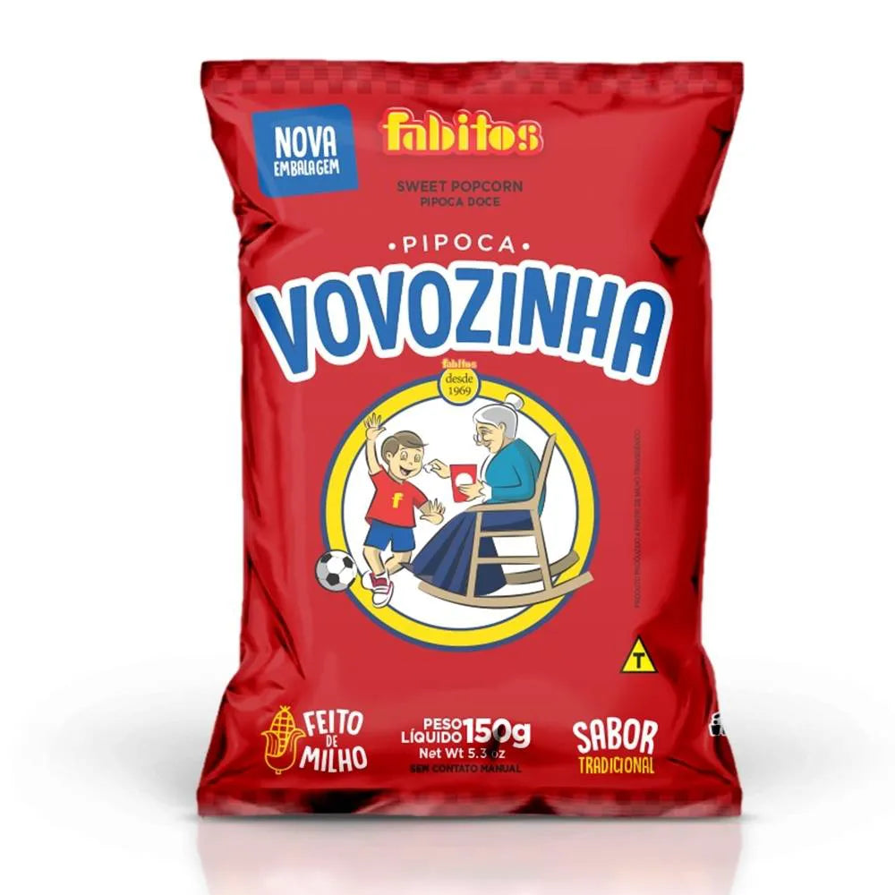 Pipoca Doce Vovozinha Grande 150g
